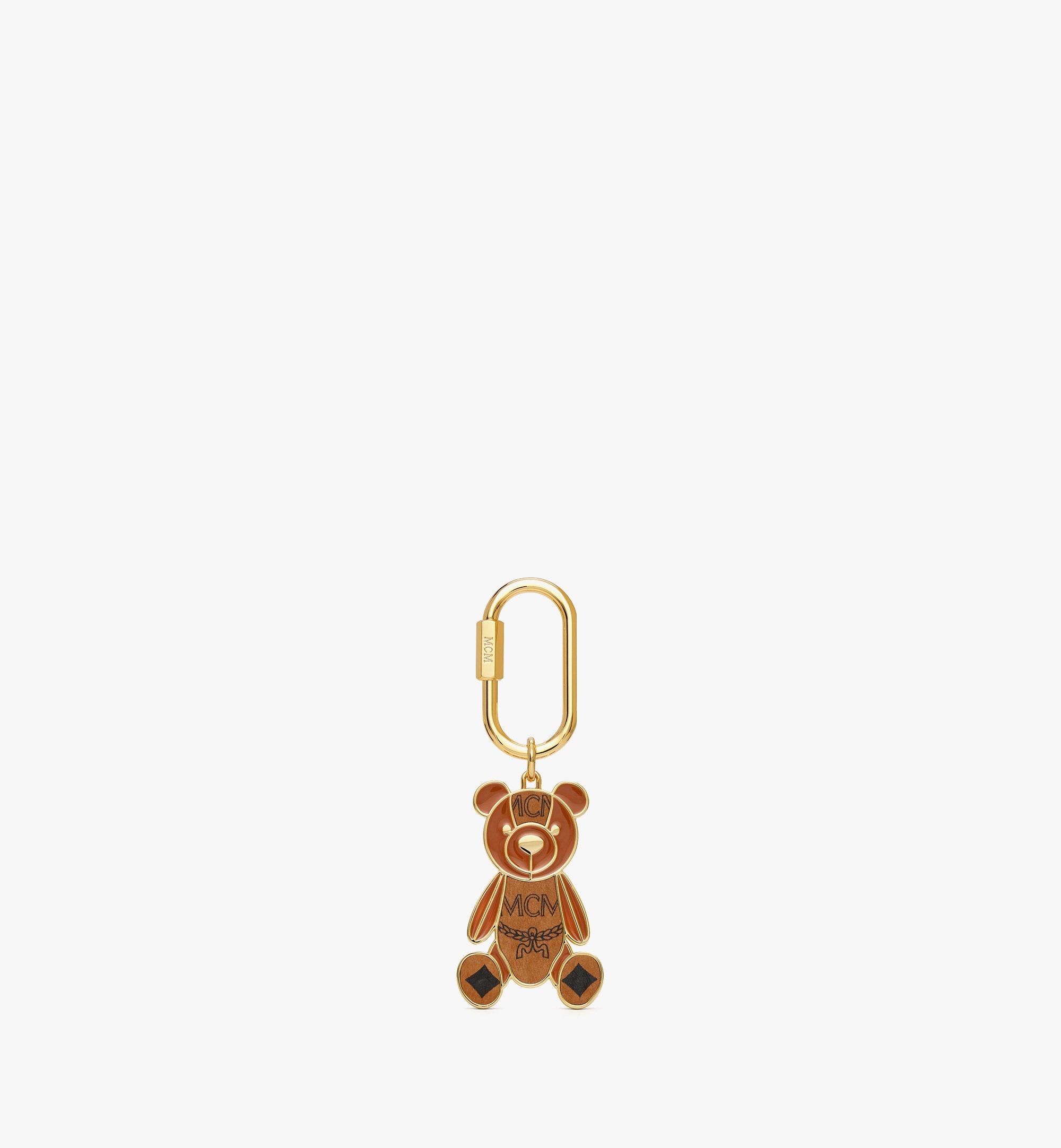 MCM bear store key ring